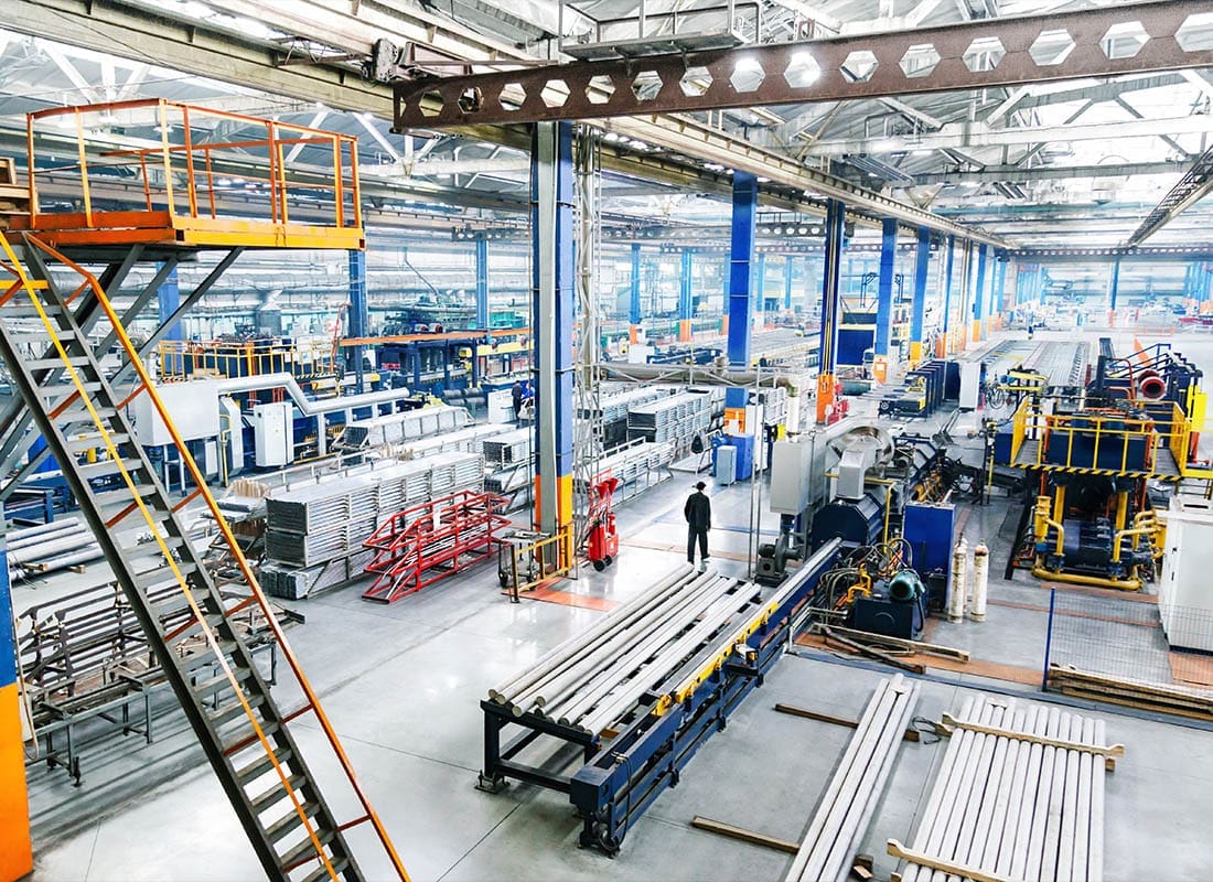Insurance by Industry - Industry Technology and Production Lines in a Manufacturing Factory